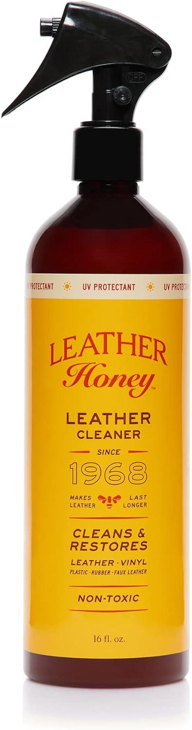 imageLeather Honey Cleaner Wipes with Conditioner Wipes and 16oz Spray Cleaner
