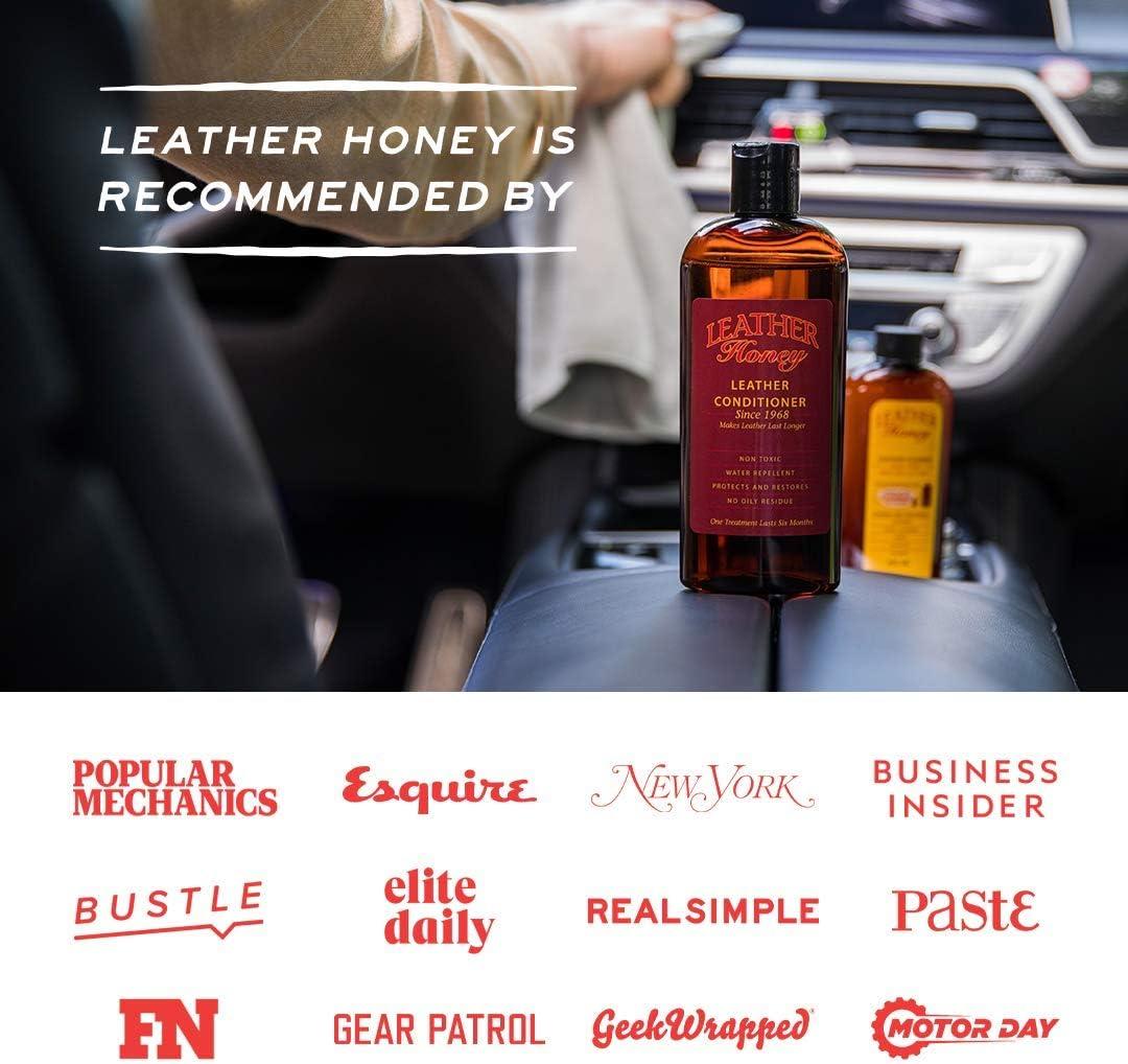 imageLeather Honey Leather Conditioner NonToxic ampamp Made in the Usa Since 1968 Protect ampamp Restore Leather Couches ampamp Furniture Car Interiors Boots Jackets Shoes Bags ampamp Accessories Safe for Any Colors32 Fl Oz Pack of 1