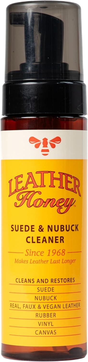 imageLeather Honey Suede ampamp Nubuck Cleaner with 8oz Cleaner