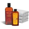 imageLeather Honey Complete Leather Care Kit Including 4 oz Cleaner 8 oz Conditioner and 3 Applicator Cloths for use on Leather Apparel Furniture Auto Interiors Shoes Bags and Accessories