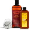 imageLeather Honey Complete Leather Care Kit Including 4 oz Cleaner 8 oz Conditioner and Applicator Cloth for use on Leather Apparel Furniture Auto Interiors Shoes Bags and Accessories